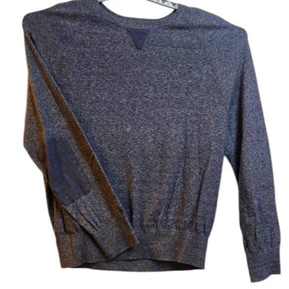 Banana Republic Men’s XL Gray Pullover Sweater Cotton Blend Crewneck - Picture 1 of 9